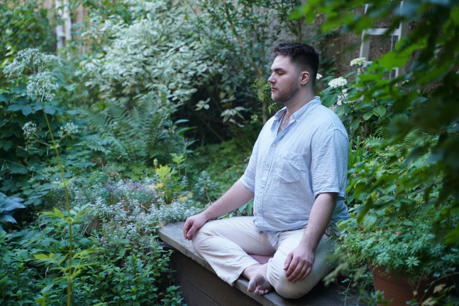 Lennart in der Natur